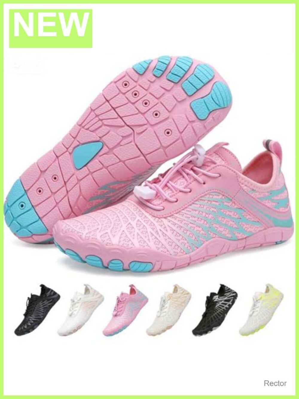 Barefoot Hiking Shoes for Women Men Wide Toe Box Non-Slip Mesh Athletic Trail